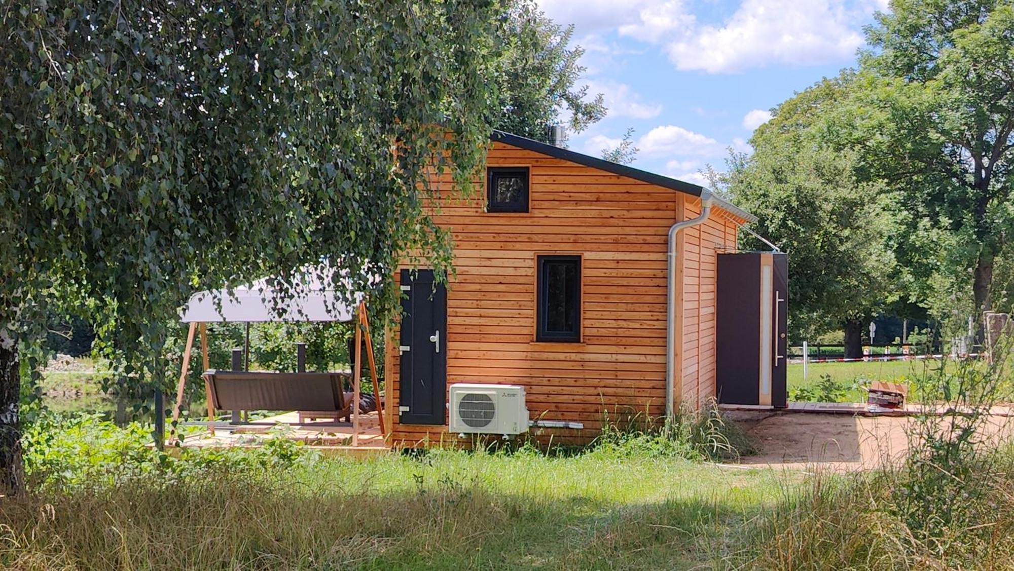 Tinyhousebeidresden 3 Fuer 2 - 7 Personen, Naehe Saechsische Schweiz, Dresden, Mit Badeteich Villa Großharthau Exterior foto